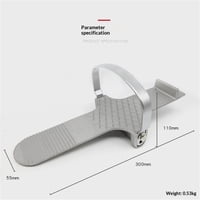 Xusx111 - Board Lifter Tool Alloy Anti-Stripping Foot Buckle For Drywall Plaster Sheet Lifting - Heavy Duty Drywall Installation Tool