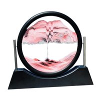 Magideal - Cuadro De Paisaje De Cristal Que Fluye Grande, Pintura De Paisaje Para Escritorio, Decoración Del Hogar, Sala De Estudio, Estanterías Para Adultos , Mi E