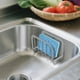 thumbnail image 3 of Soporte de esponja SHFKS para organizador de fregaderos de cocina, plateado, 3 of 5