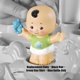 thumbnail image 3 of Figura de Juguete Bebé Mattel Little People con Camiseta Verde y Sonajero, 3 of 5