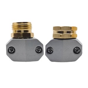 Ioensy - Un Par De Accesorios Para Mangueras De Jardín, Profesionales Duraderos Para Repuestos De Piezas De Reparación