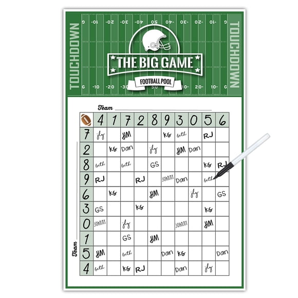 Artículos para fiestas Katie Doodle Super Bowl 2023 con póster