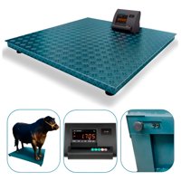 Hardpro - Balanza Plataforma Pesa Digital Industrial 3 Ton 1Mtr X 1Mtr