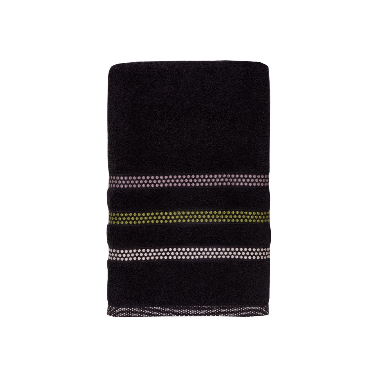 Teka - Toalla Sábana 90x150cm Comfort Touch Negro - 450 G/m² - 100% Alg