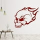 thumbnail image 2 of Decomural Flaming Skull Halloween WS-18631, 2 of 2