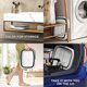 thumbnail image 4 of Bañera para pies Mantello plegable 15 L blanco y gris, 4 of 6