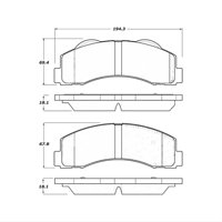 Pastillas Freno Para Auto Powerstop 17-2087