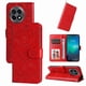 thumbnail image 2 of Funda tipo cartera FOXDOCK para OnePlus 13R 5G , diseño girasol en relieve, cuero PU, cierre magnético, soporte y tarjetero, 2 of 5