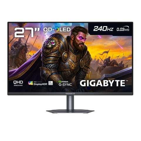 Monitor Gamer Oled Gigabyte Go27Q24, 27"" Qhd, 240Hz, 0,03