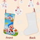 thumbnail image 3 of Calcetines de Navidad Plim Lino Blanco 45x32 cm, 3 of 5