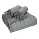 thumbnail image 5 of Quilt Andes Pom Pom Gris 1.5 Plazas, 5 of 6