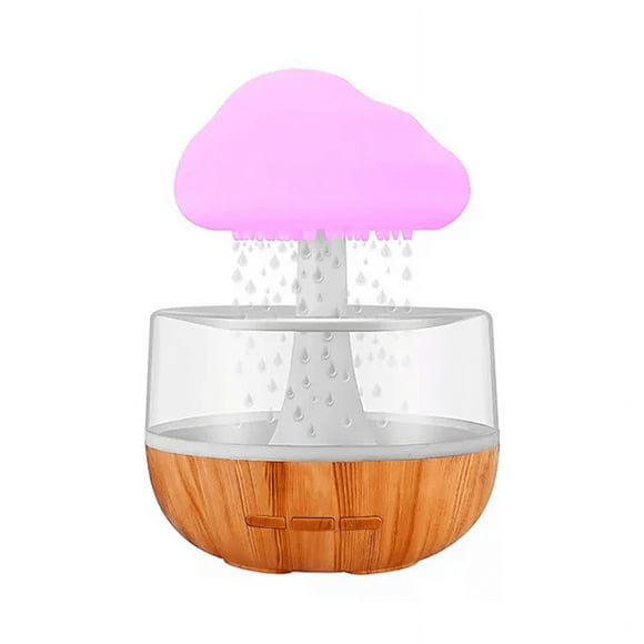 Humidificador Nube Lluvia Aire Difusor 280ml Aromaterapia
