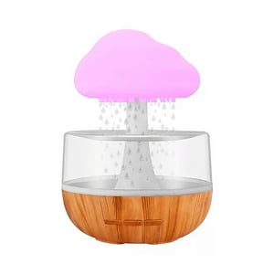 Genérico - Humidificador Nube Lluvia Aire Difusor 280Ml Aromaterapia