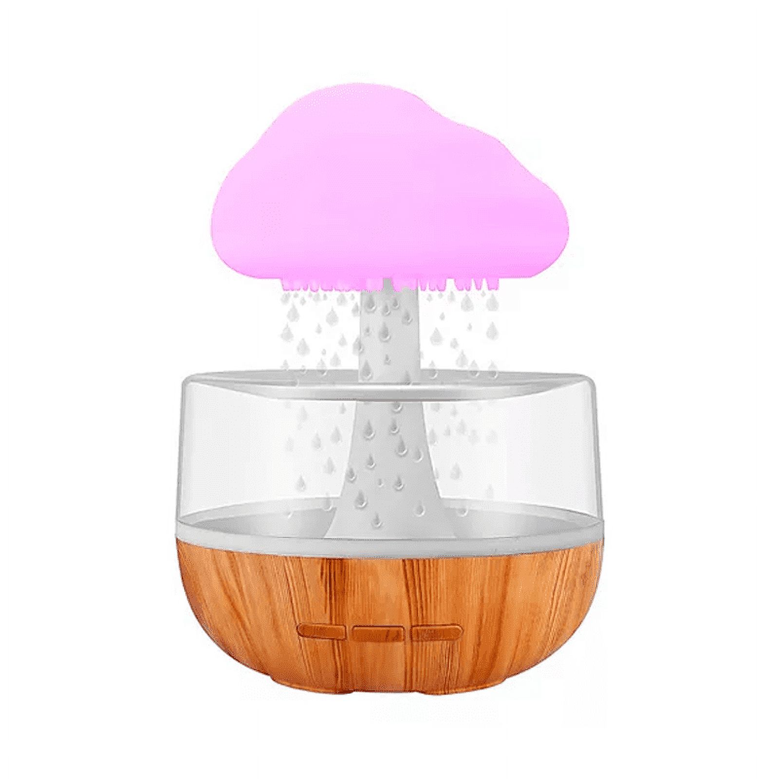 Genérico - Humidificador Difusor Aire Aromaterapia 280Ml Lluvia Nube Luces Rgb