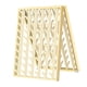 thumbnail image 4 of Estante para el cabello trenzado de madera, separador de cabello, soporte de extensión, accesorios multipropósito, soporte para el cabello con montaje, 4 of 5