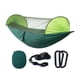thumbnail image 3 of Hamaca Para Acampar Con Red, Cama Para Dormir Colgante Individual, Ligera, Verde, 3 of 5