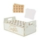 thumbnail image 1 of Caja Porta Bandejas Y Conos De Confeti De Boda Con Agujeros, Color Blanco, 1 of 3