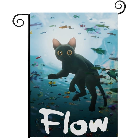 Flow: La Película-bandera de jardín temática. 28CM*45CM