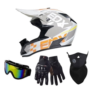 Ioensy - Casco De Bicicleta Integral Accesorios De Resistencia Al Impacto Casco De Ciclismo Para Adultos L