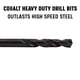 thumbnail image 2 of Broca Drill America TSD Series Cobalt de 1/8 pulgadas con punta de 135°, 2 of 6