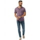 thumbnail image 2 of Polera Hombre Manga Corta Cuello Redondo Morado Talla XL, 2 of 3