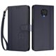 thumbnail image 3 of Funda Cartera Trébol para Xiaomi Redmi Note 9S 4G con Ranuras Tarjetas y Carga Inalámbrica Azul oscuro, 3 of 6