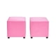 thumbnail image 1 of Set Pouf Cali 1c Felpa 30 Rosado, 1 of 5