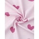 thumbnail image 5 of INSPIRE CHIC Conjunto de Pijama de Modal para Mujer Manga Corta Estampado de Estrellas Camisa con Botones y Shorts Conjunto de Ropa de Dormir 3XL Rosa, 5 of 6