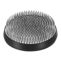 Xusx111 - 3.2 ""Herramienta De Arreglo De Flores Soporte De Alfil De Rana Floral Inoxidable Para Arreglo De Flores De Jarrón, Tono Plateado, Longitud De La Aguja 1,5 Cm (Debido A La Medición Manual, Pu