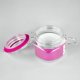 thumbnail image 1 of Frasco Contenedor Hermetico De Vidrio Grande 750ml Keep Rosa, 1 of 3