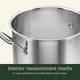 thumbnail image 4 of Olla para pasta Cuisinart 766S-22 de acero inoxidable, 6 litros, con tapa coladora, 4 of 6