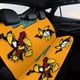 thumbnail image 4 of El Show de Heckle y Jeckle-theme Car Rear Seat Covers Back Elastic Flexible Car Seat Covers Decorative Fits Most Cars 120x59x76cm, 4 of 6