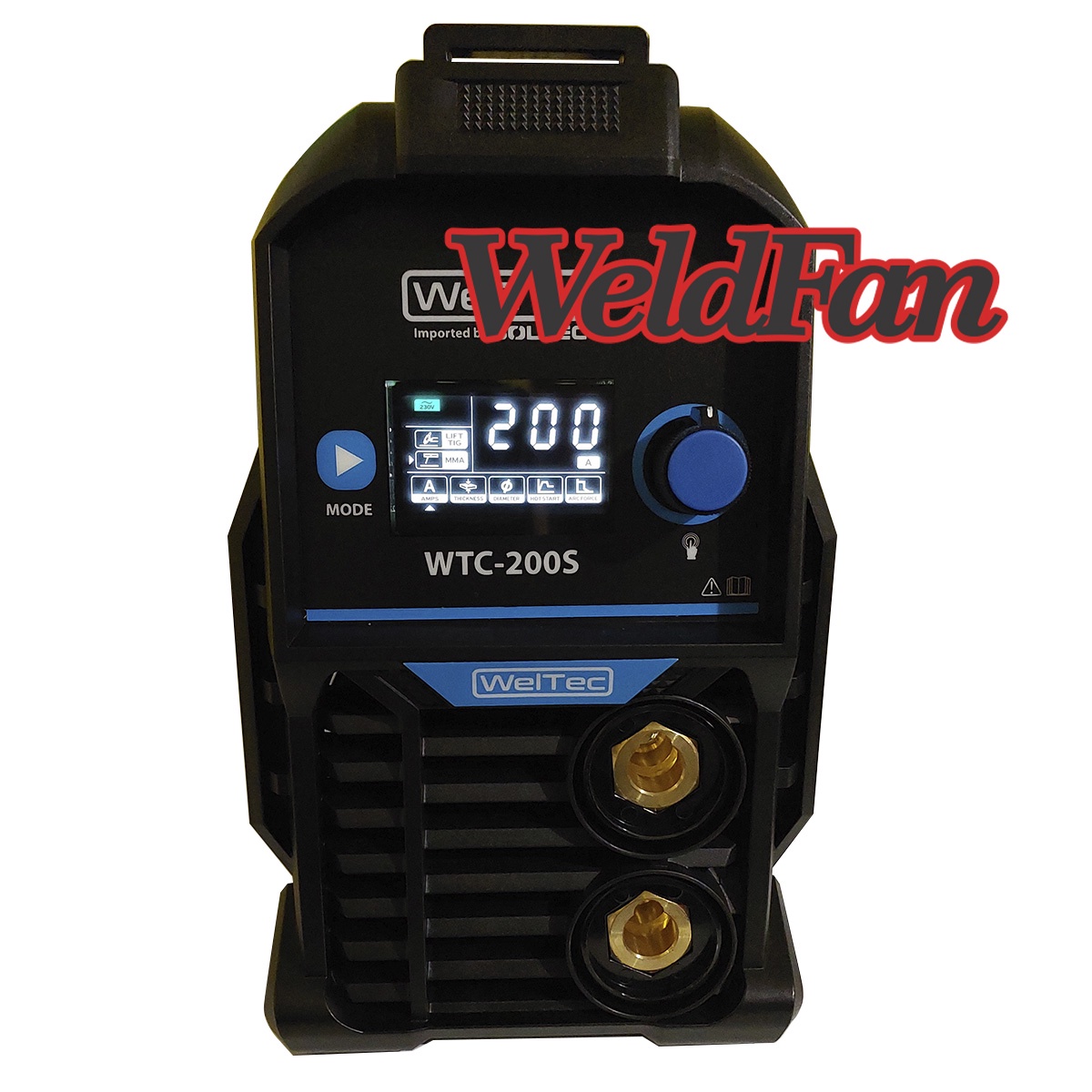 Soldadora Weltec Wtc 200S Mma - Tig Panel Digital