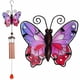 thumbnail image 1 of 1 Pack, Butterfly Wind Chimes, Outdoor Indoor Decor, 31" Metal Glass Music Wind Chime, Mobile Romantic Chimes For Garden, Patio, Yard, Backyard Or Festival Decor/Best Mothers And Women Gifts (Purple &, 1 of 2