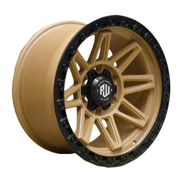 Set 4 llantas 17x9 6X139 Et0 TRANTOR MDsSnd-LMB