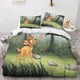 thumbnail image 1 of 3D Printed Bambi Duvet Cover Set Bambi Bedding Set Microfiber Zipper Duvet Cover children's and youth bedroom decoration, 1 of 5