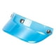 thumbnail image 1 of Escudo Pico De La Motocicleta Para 3 Snap Scratch Resistente Para 3/4 Cascos Azul, 1 of 5