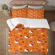 thumbnail image 2 of Halloween Hello_Kitty_ Quilt Set FullSoft Lightweight Quilts Quilted Bedspreads3 Pieces Set Queen SizeColorful Cartoon Print All Season 173*218CM, 2 of 5