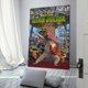 thumbnail image 3 of ¡Viva el Rey Julien! Cuadro decorativo colgante - Arte de pared - Póster enmarcado - Decoración de pared - Regalos para familia, amigos y aficionados 20*30 cm, 3 of 6