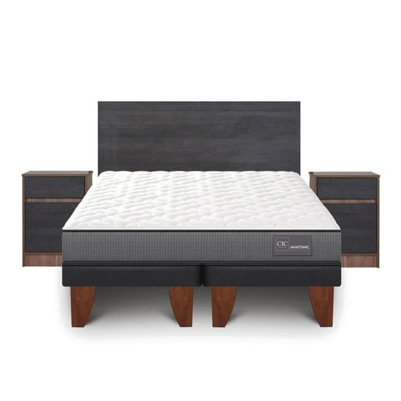 Cama Europea Anatomic 2 Plaza Base Dividida