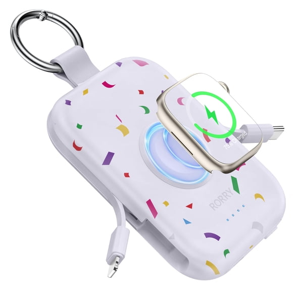 Cargador Portátil Charmgo De 5000 Mah Con Cables Integrados