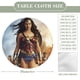 thumbnail image 2 of Mujer Maravilla theme Fitted Round Tablecloths Elastic Edged Table Covers Waterproof Table Cloth For Kitchen Holiday Party Tables Decor 120cm, 2 of 6