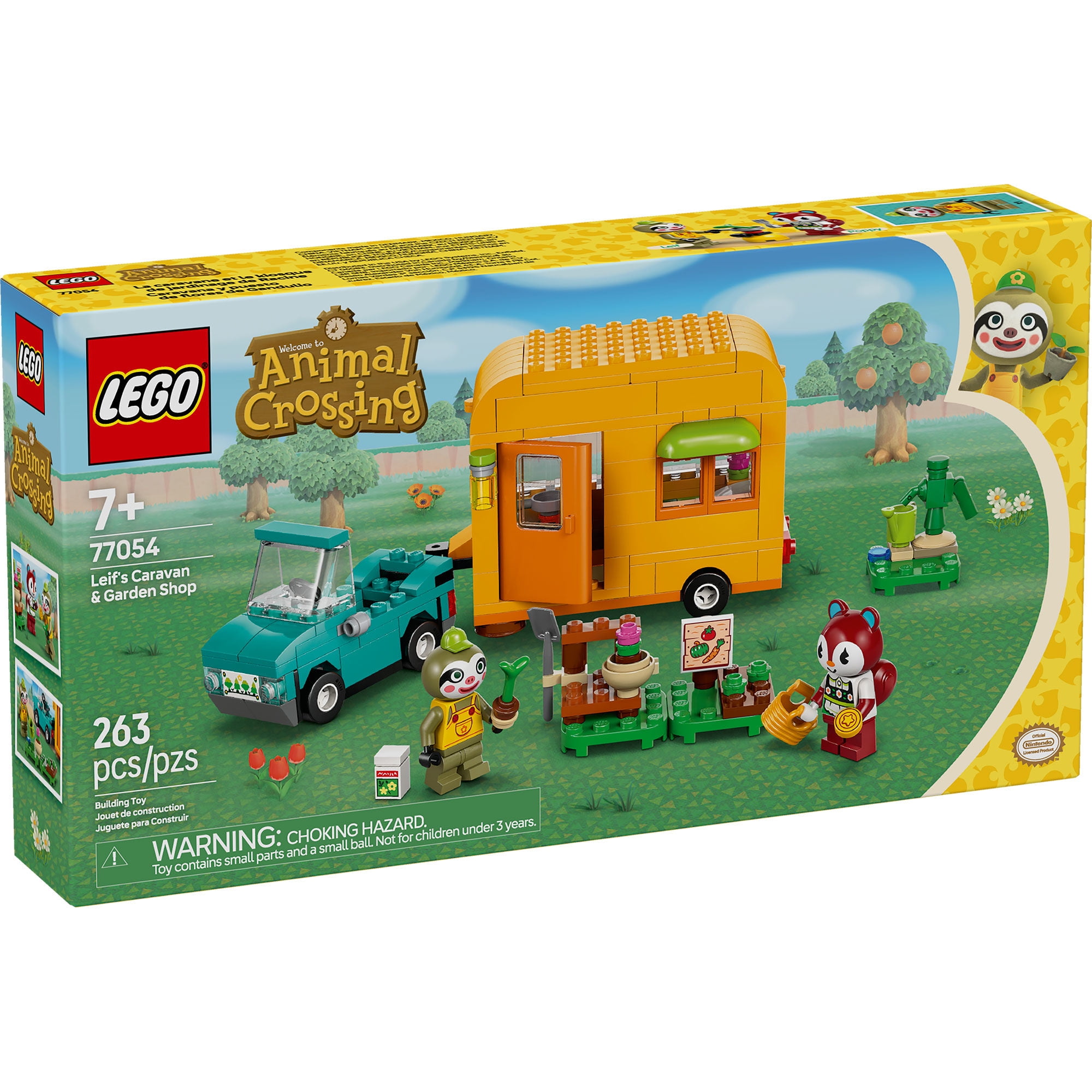 Lego - Bloques De Construcción Caravana De Gandulio Y Tienda Jardineria
