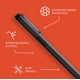 thumbnail image 5 of Funda tech21 Evo Check para iPhone 15 Pro, color ahumado y negro, 5 of 7