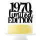 thumbnail image 1 of Adorno para Pastel Yetxel 1970 Edición Limitada con Brillo Negro, 1 of 8