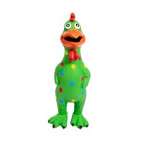 Ioensy - Juguete Para Masticar Para Perros, Divertidos Juegos De Playa Para Niños Y Adultos, Juguete Novedoso De Pollo Que Grita, Color Verde