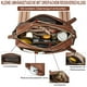 thumbnail image 5 of Handytasche zumhängen, Bolso bandolera de cuero PU Damen Breiter Gurt, Umhängetasche Damen Klein, Reißverschlusstasche Handy Umhängetasche, 5 of 5