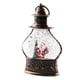 thumbnail image 1 of Bolas de nieve navideñas con forma de farol, bola de nieve cilíndrica con purpurina, bolas de nieve navideñas de bronce, linterna con decoración de muñeco de nieve y árbol de Navidad., 1 of 5