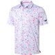 thumbnail image 1 of Obla Men's Golf Polo Shirt, estampada, manga corta y de secado rápido, 1 of 3