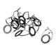 thumbnail image 2 of 10 Piezas De Cerámica Anillos De Ojo Guías De Ca?a De Pescar Consejos Marco De Acero Inoxidable 30 #, 2 of 3